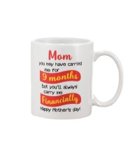 Always Carry Me Financially Mug front