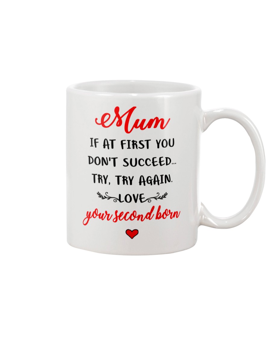 Mum Try Try Again Mug
