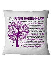 The World To Me Square Pillowcase front