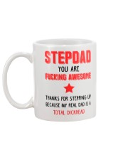 Awesome Stepdad Steps Up Mug back