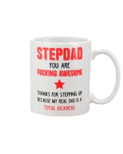 Awesome Stepdad Steps Up Mug front