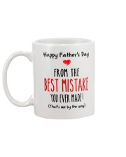 From Best Mistake Dad Mug back