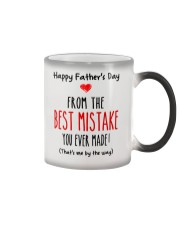 From Best Mistake Dad Color Changing Mug thumbnail
