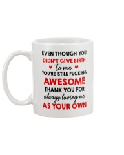 Not Give Birth Love As Your Own Mug back