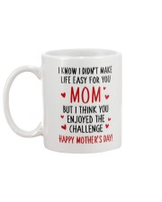 Mom Enjoy Challenge Mug back