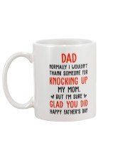 Thank Someone For Knocking Up Mug back
