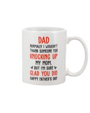 Thank Someone For Knocking Up Mug front