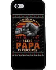 Papa Priceless Ugly Sweater Phone Case thumbnail