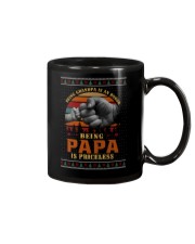 Papa Priceless Ugly Sweater Mug thumbnail