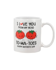 My Head To-ma-toes Mug front