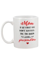 Mom Try Again Mug back