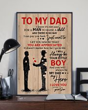 To My Dad My Hero 11x17 Poster lifestyle-poster-2