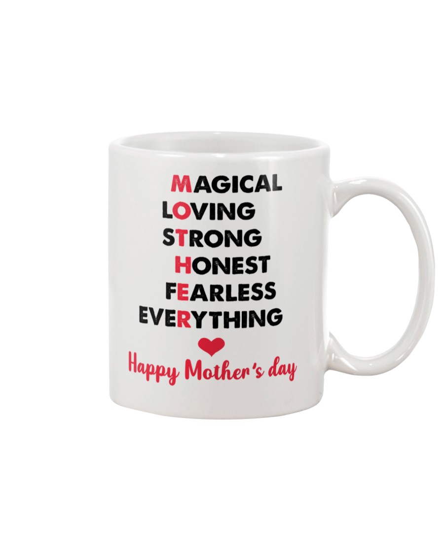 Mom Adjectives Mug