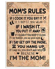 Mom's Rules 11x17 Poster front