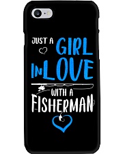 Girl In Love With A Fisherman Phone Case thumbnail