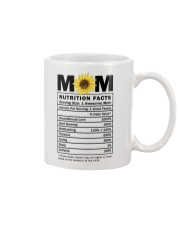 Mom Nutrition Facts Mug front