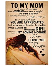 A Woman Raise A Child 11x17 Poster front
