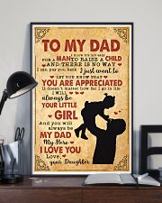 To My Dad 11x17 Poster lifestyle-poster-2