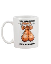 First Home Awesome Dad Balls Mug back