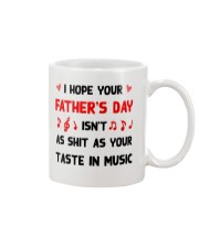 Dad's Taste In Music Mug front