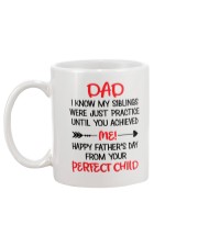 Siblings Were Just Practice Mug back