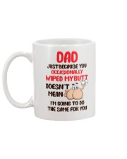 Occasionally Wiped My Butt Mug back