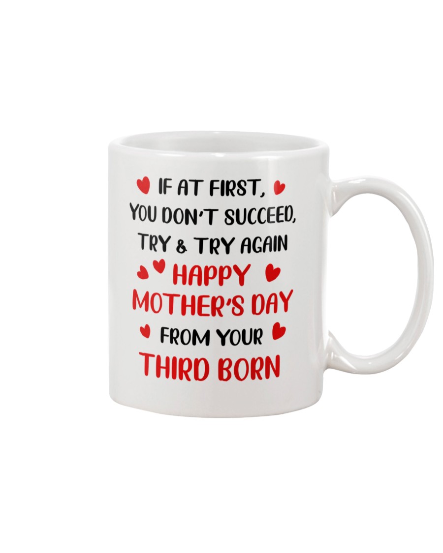 Try Again From Third Born Mug