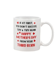 Try Again From Third Born Mug front