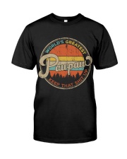 World's Greatest Pawpaw Keep Up Classic T-Shirt front