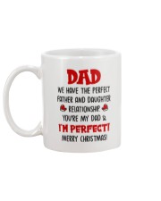 The Perfect Daughter-dad Relationship Mug back