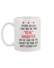 Your Real Daughter Father In Law Mug back