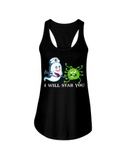i will stab you Ladies Flowy Tank thumbnail