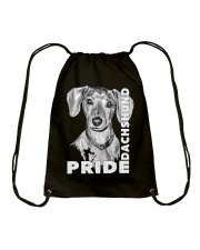 PRIDE DACHSHUND Drawstring Bag thumbnail
