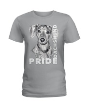 PRIDE DACHSHUND Ladies T-Shirt front