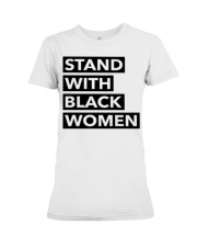 Stand With Black Women Premium Fit Ladies Tee thumbnail