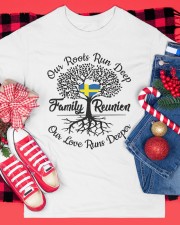 OUR ROOTS RUN DEEP OUR LOVE RUNS DEEPER Classic T-Shirt custom-t-shirts-classic-lifestyle-front-357