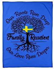OUR ROOTS RUN DEEP OUR LOVE RUNS DEEPER Fleece Blanket tile