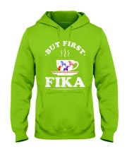 BUT FIRST FIKA Hooded Sweatshirt tile