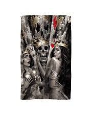Poker Skull King and Queens Hand Towel front