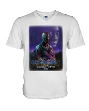 Death is not the end V-Neck T-Shirt tile