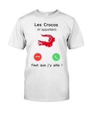 Les Crocos M'appellent Classic T-Shirt front