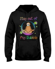 STAY OUT OF MY BUBBLE Hooded Sweatshirt thumbnail