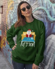 Cute Christmas Crewneck Sweatshirt lifestyle-unisex-sweatshirt-front-3
