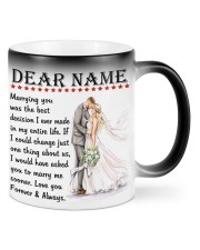 Love You Forever and Always Color Changing Mug front