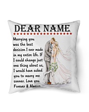 Love You Forever and Always Indoor Pillow tile