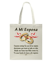 A Mi Esposa Tote Bag tile