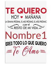 Te Quiero Vertical Poster tile