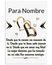 Para Nombre Vertical Poster tile