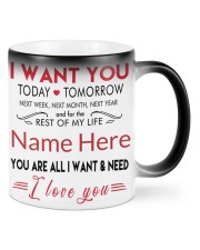 I Want You Color Changing Mug front