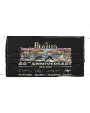the beatles 60TH ANNIVERSAR Cloth face mask thumbnail